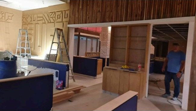 Spur — interior construction