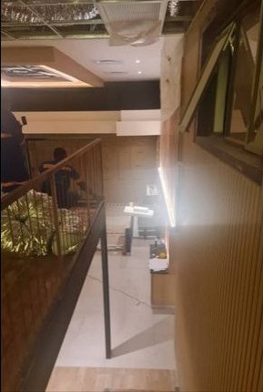 Spur — balustrade and lighting