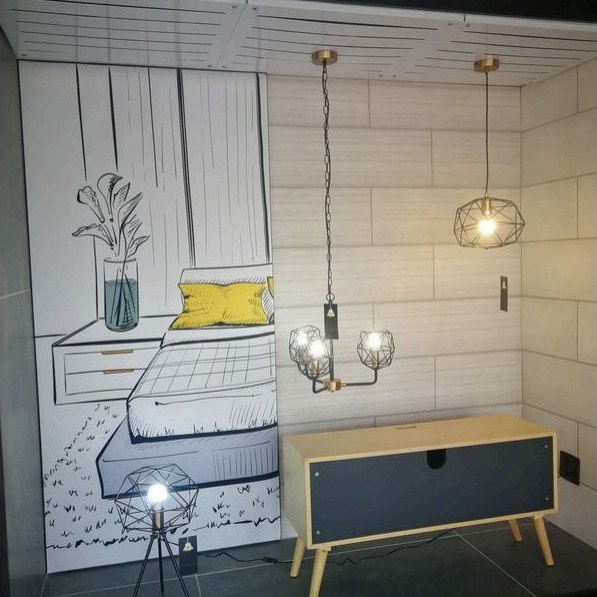U-Light — bedroom display vignette