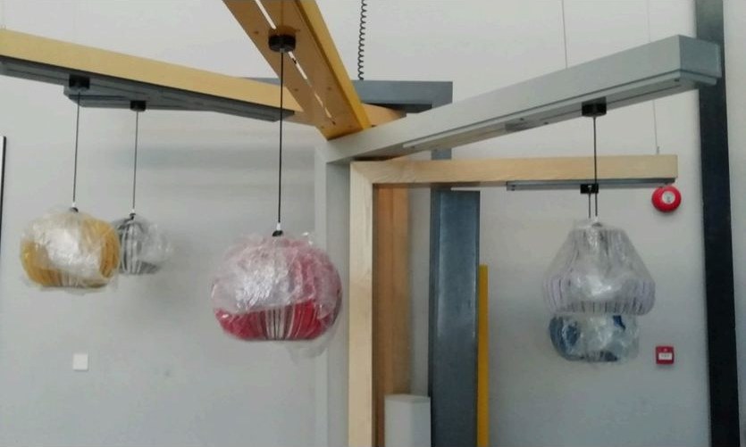 Lighting showroom detail